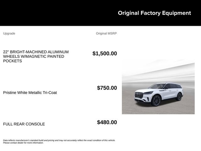 New 2026 Lincoln Aviator Reserve AWD/4WD image 9