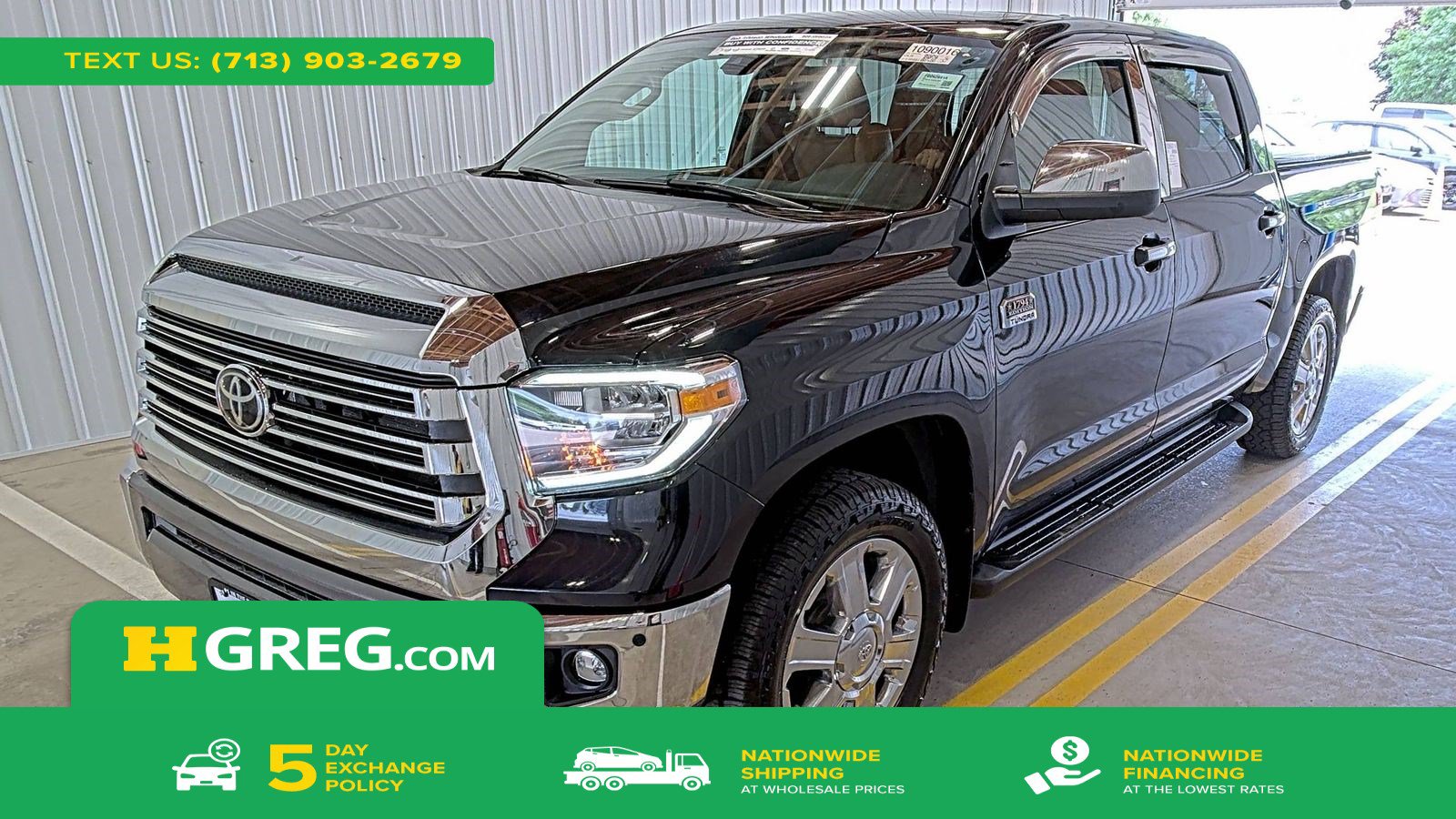 Used 2020 Toyota Tundra 1794 Edition AWD/4WD image 1