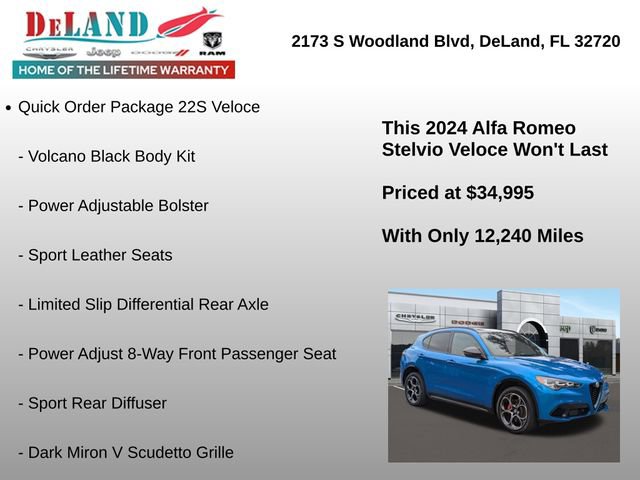Used 2024 Alfa Romeo Stelvio Veloce image 6