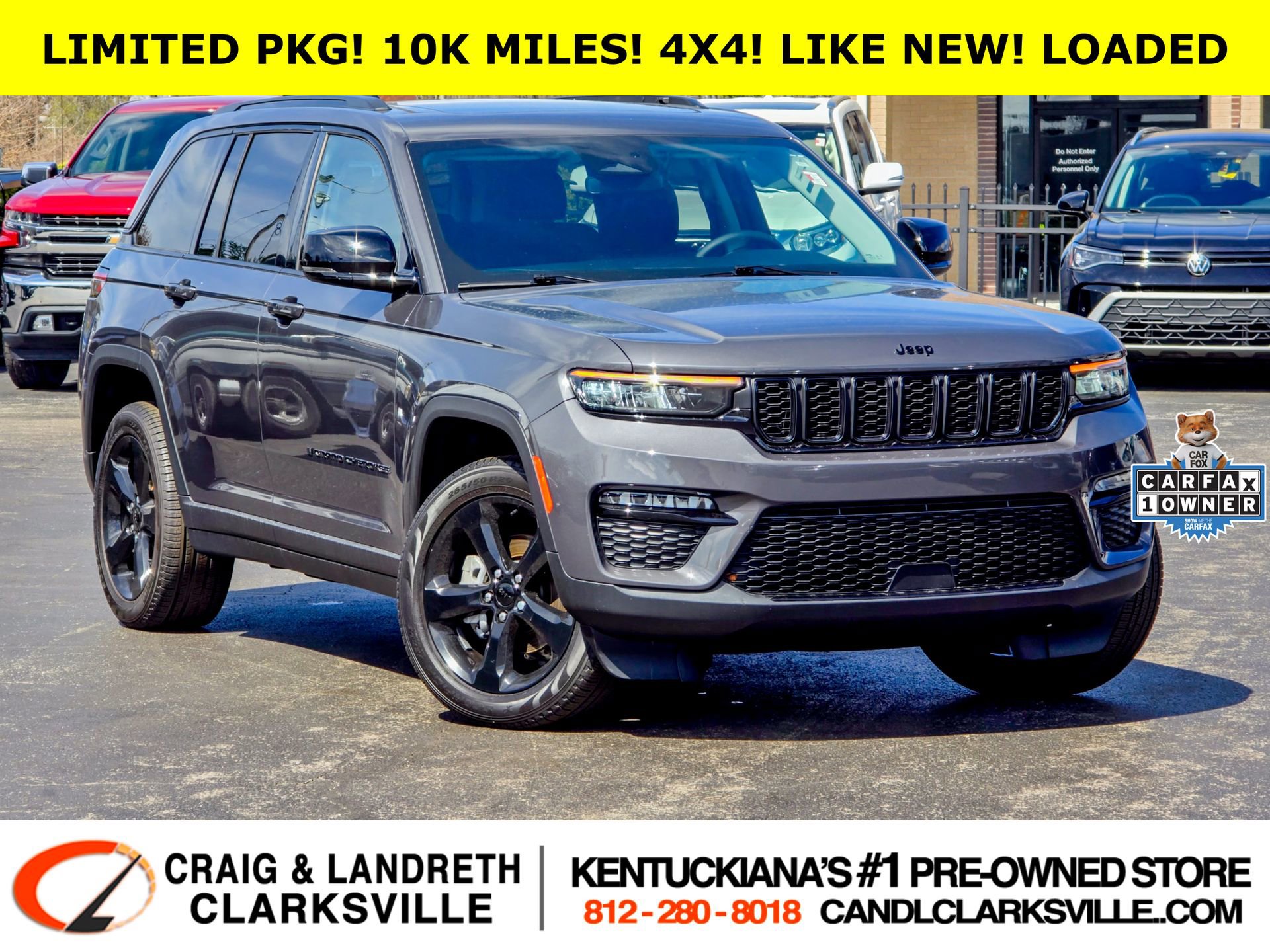 Used 2024 Jeep Grand Cherokee Limited w/ Black Appearance Package image 1