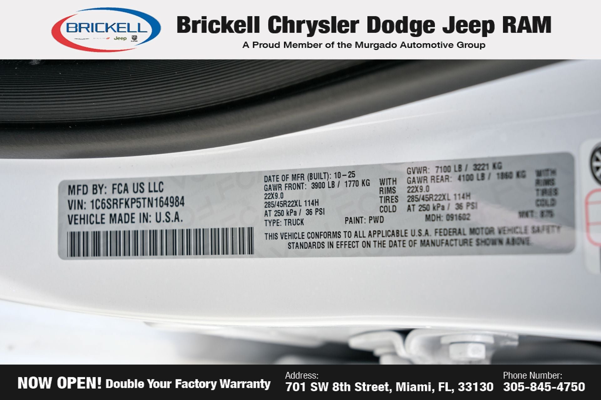 New 2026 RAM 1500 Tungsten w/ Bed Utility Group AWD/4WD image 37