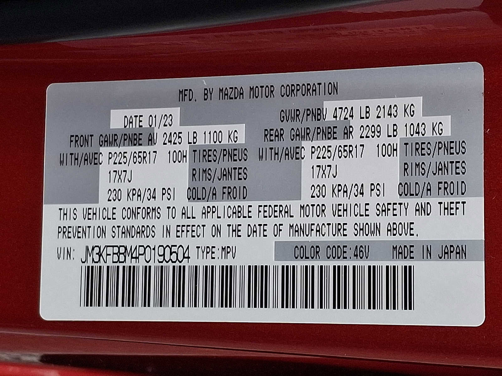 Certified 2023 MAZDA CX-5 AWD 2.5 S w/ Select Package image 27