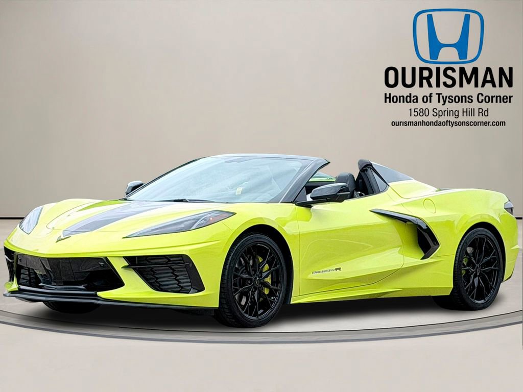 Used 2023 Chevrolet Corvette Stingray Preferred Conv w/ Z51 Performance Package RWD image 2