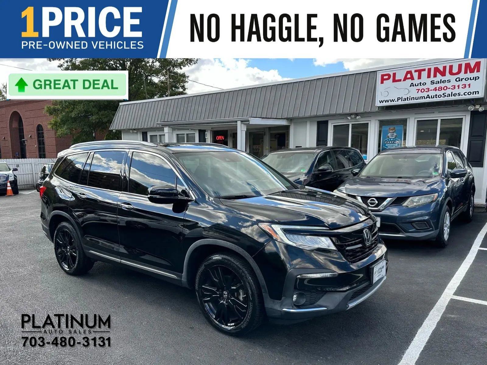 Used 2019 Honda Pilot Touring image 1
