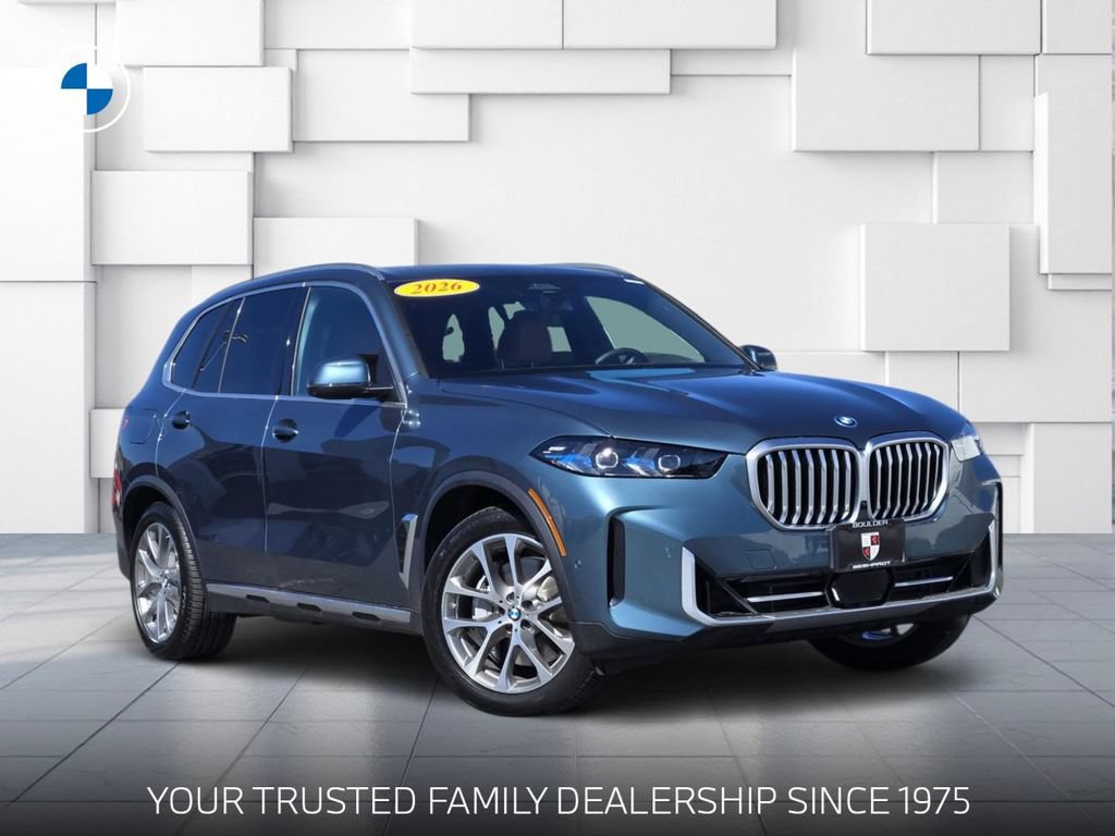 Certified 2026 BMW X5 xDrive50e w/ Premium Package