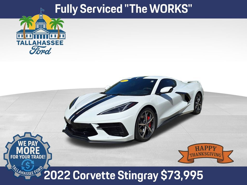 Used 2022 Chevrolet Corvette Stingray Premium Cpe w/ Z51 Performance Package