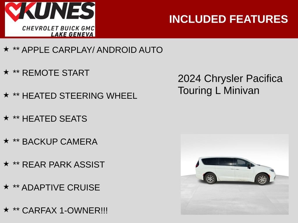 Used 2024 Chrysler Pacifica Touring-L image 2