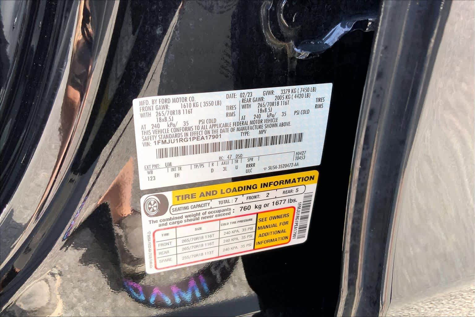 Certified 2023 Ford Expedition Timberline AWD/4WD image 34