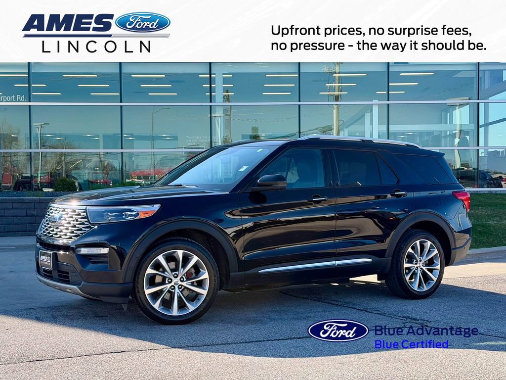 Certified 2021 Ford Explorer Platinum w/ Equipment Group 601A