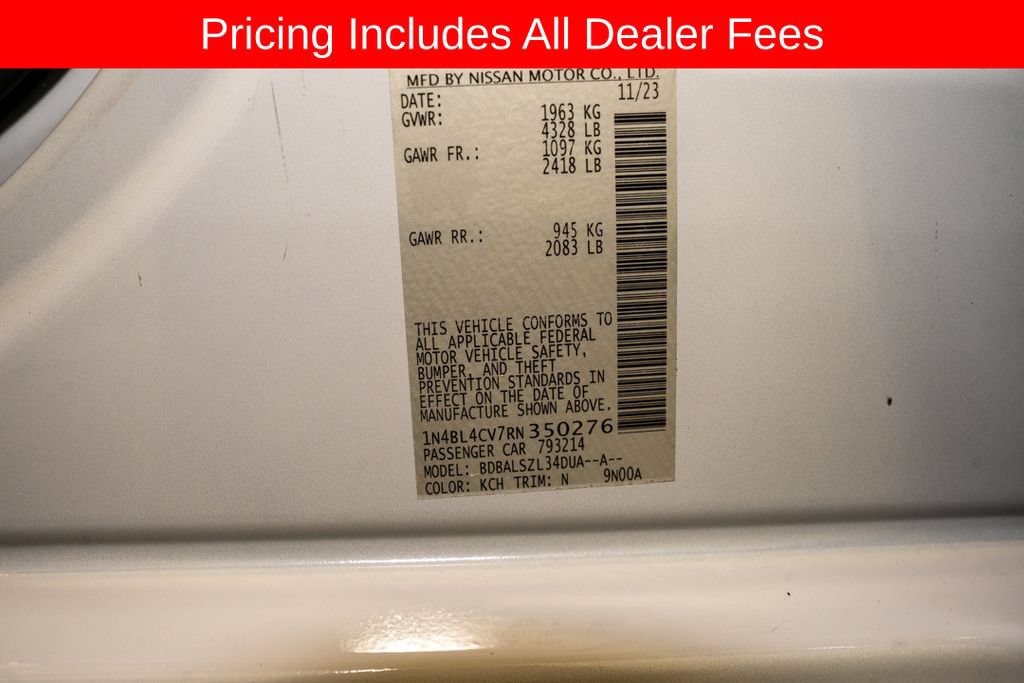 Certified 2024 Nissan Altima 2.5 SR FWD image 19