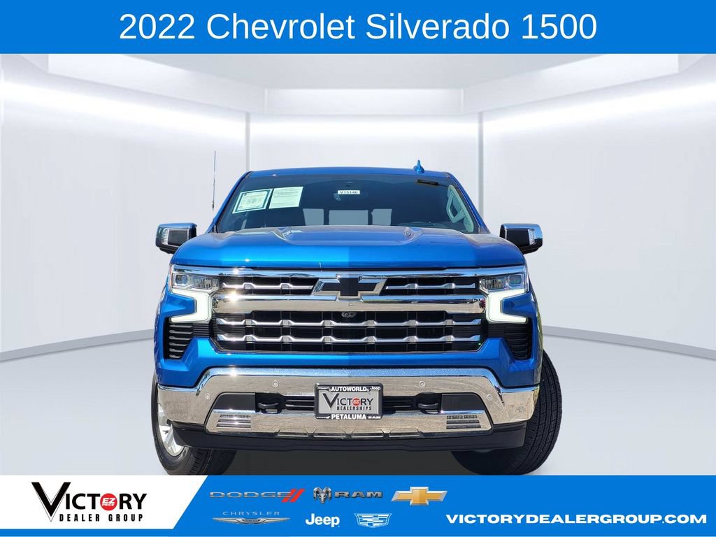 Used 2022 Chevrolet Silverado 1500 LTZ w/ LTZ Premium Package AWD/4WD image 3