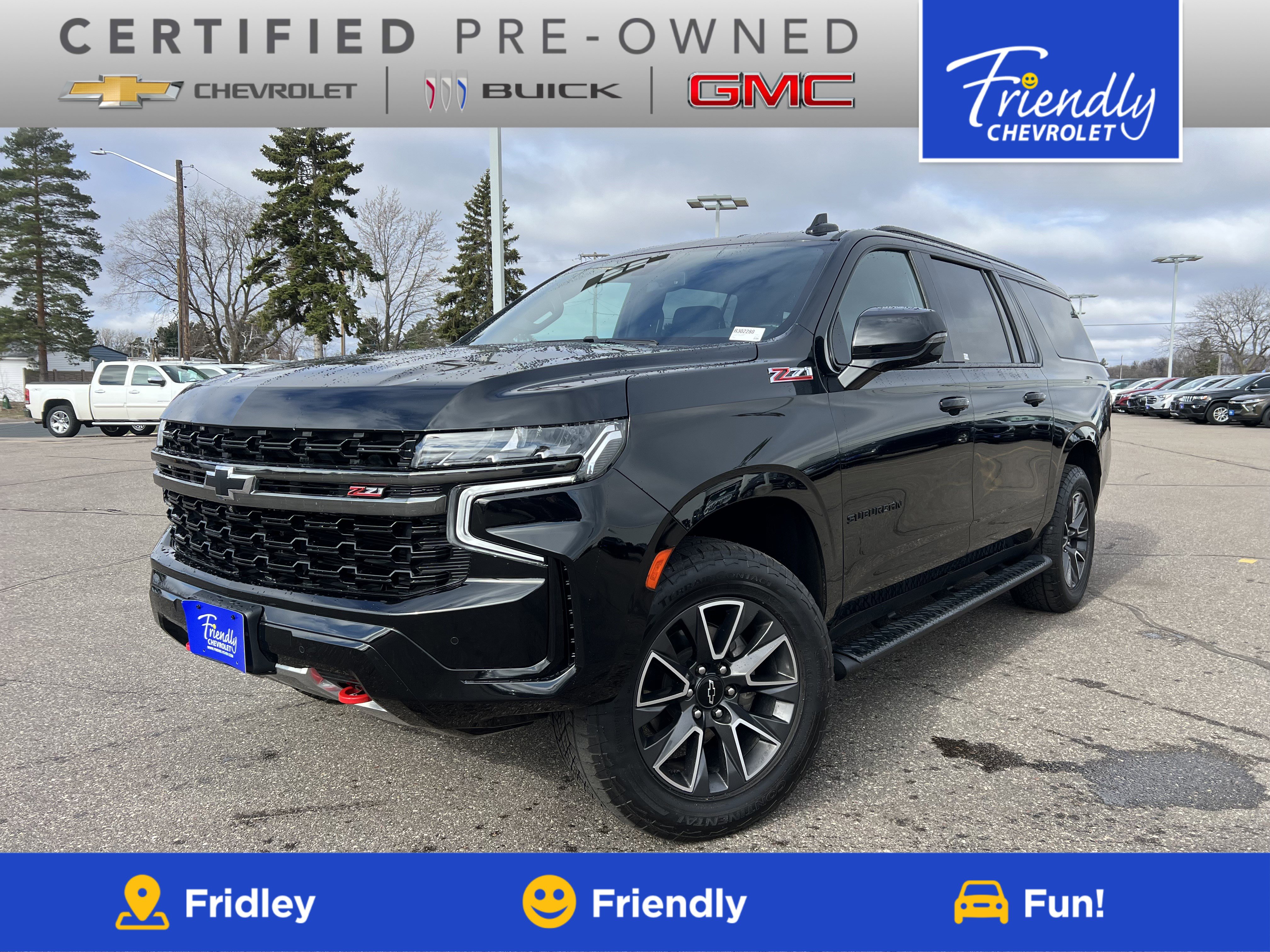 Certified 2022 Chevrolet Suburban Z71 w/ Z71 Off-Road Package