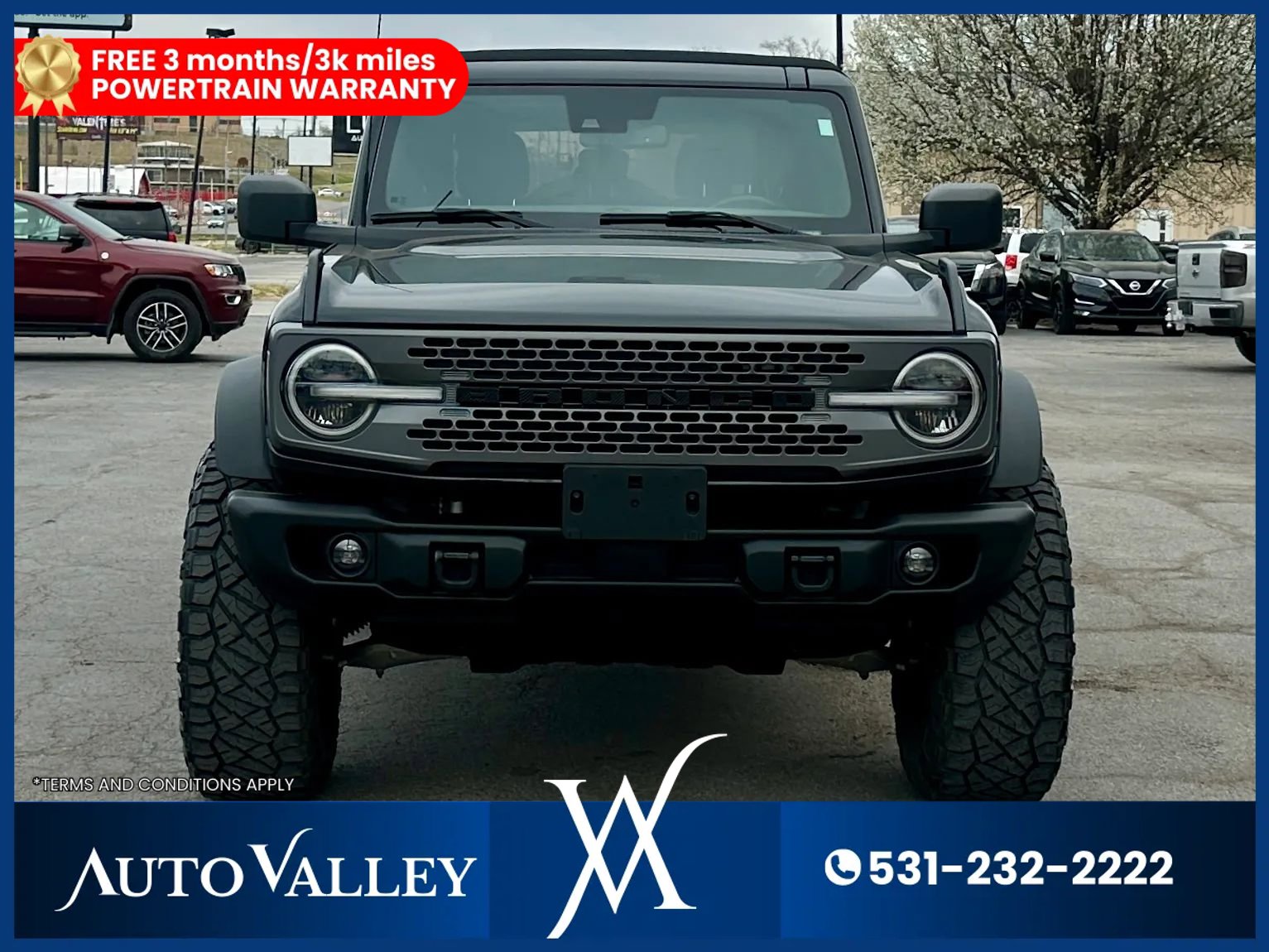 Used 2022 Ford Bronco Badlands w/ Sasquatch Package image 2