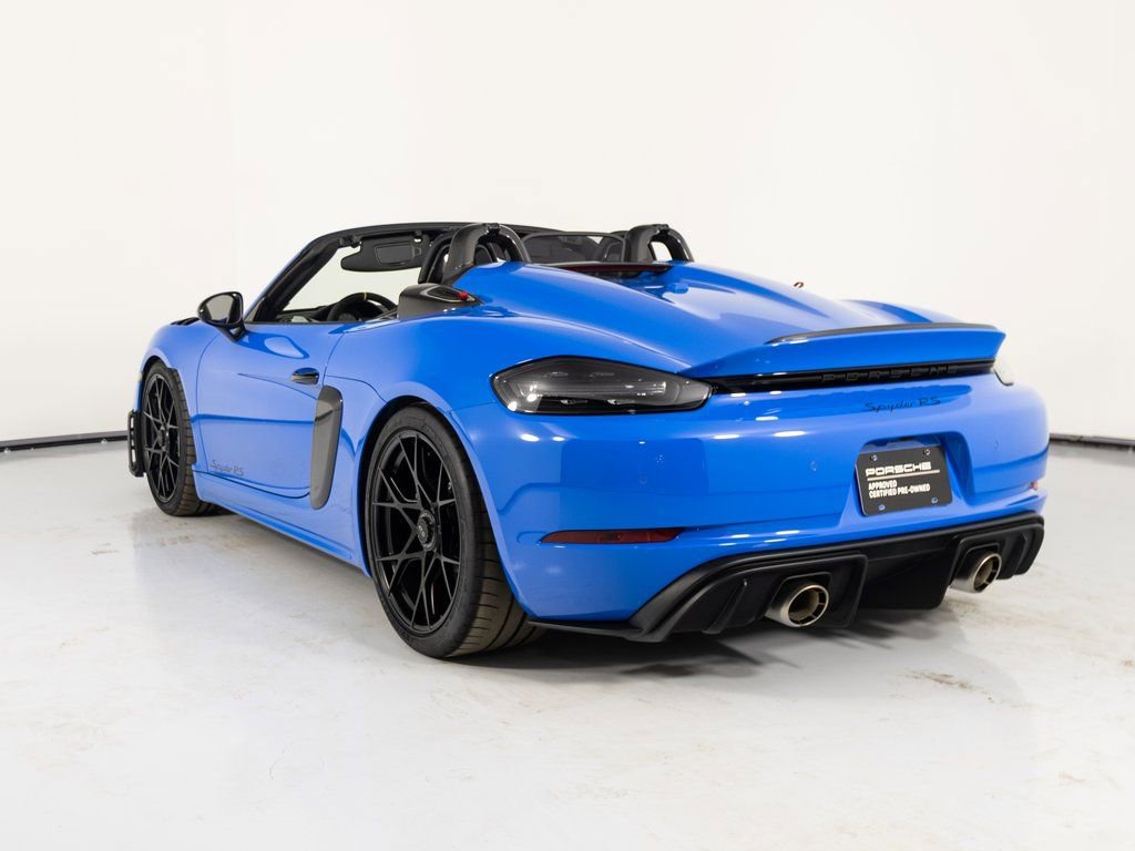 Certified 2025 Porsche 718 Boxster Spyder RS image 8