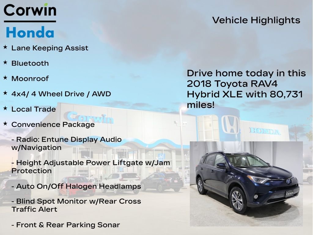 Used 2018 Toyota RAV4 XLE w/ Convenience Package image 6