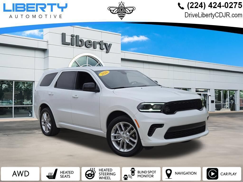 Certified 2026 Dodge Durango GT AWD/4WD image 1