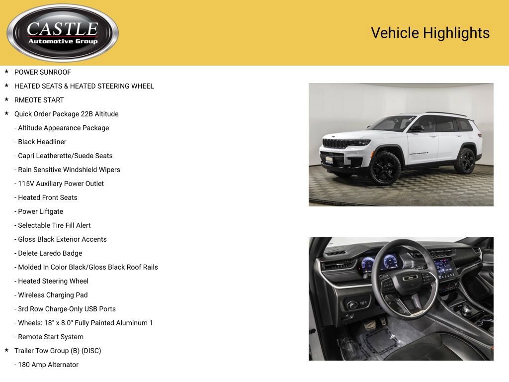 Used 2023 Jeep Grand Cherokee L Laredo image 3