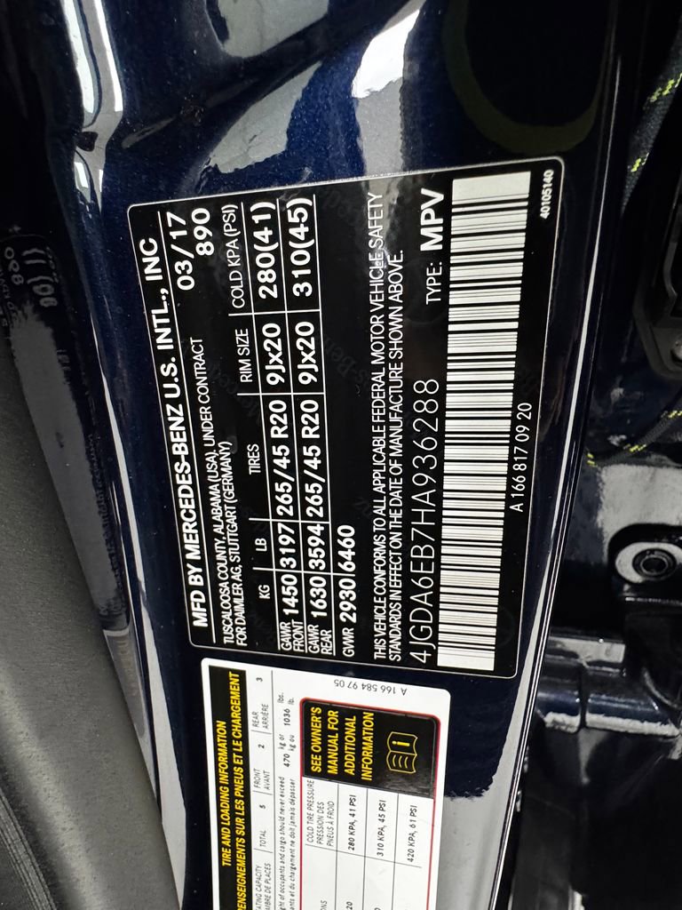 Used 2017 Mercedes-Benz GLE 43 AMG 4MATIC image 37