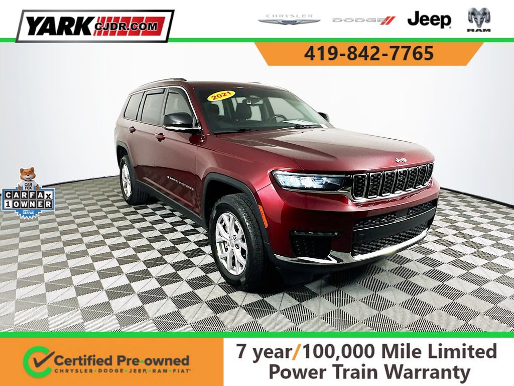 Certified 2021 Jeep Grand Cherokee L Limited image 1