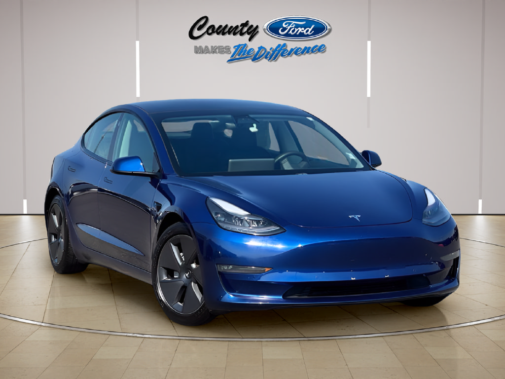 Used 2021 Tesla Model 3 Long Range AWD/4WD image 1