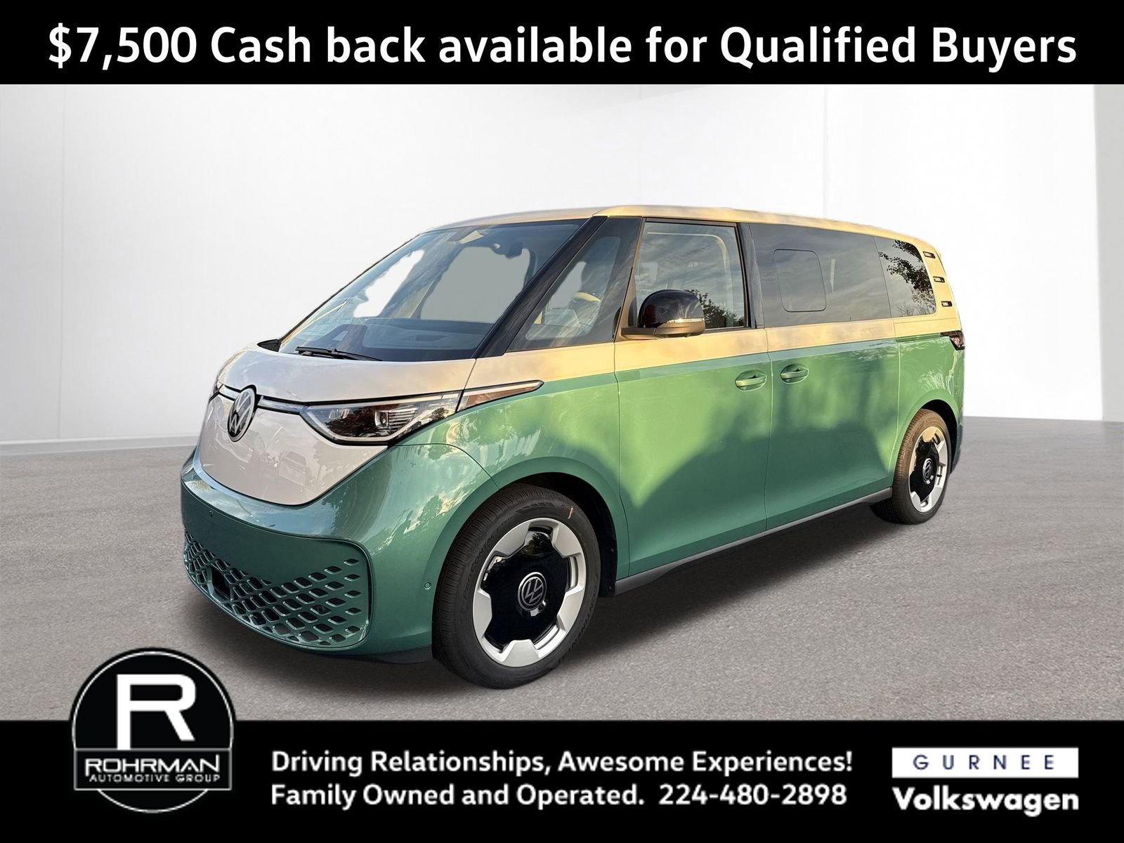 New 2025 Volkswagen ID. Buzz Pro S Plus