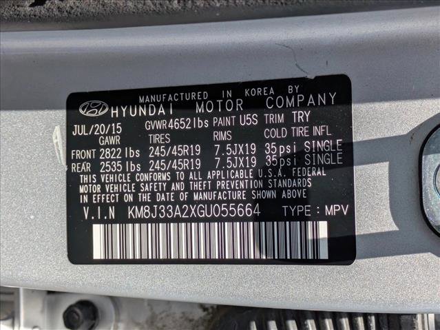 Used 2016 Hyundai Tucson Limited w/ Option Group 03 FWD image 26