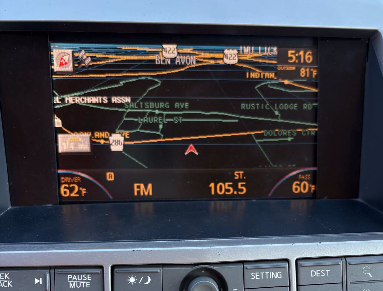 Used 2005 Nissan Maxima 3.5 SL w/ (T05) Navigation System Pkg FWD image 12