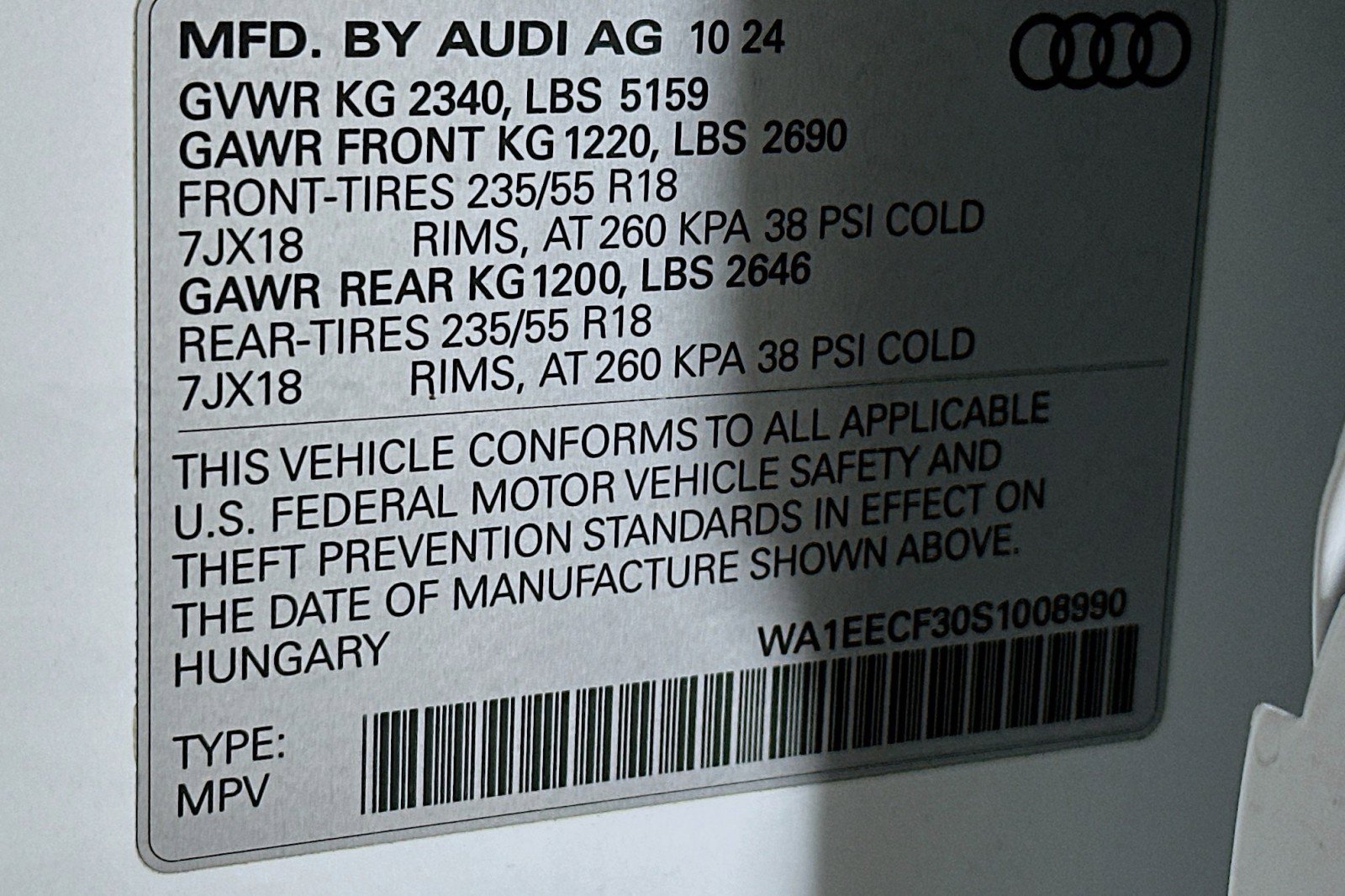 Used 2025 Audi Q3 2.0T Premium Plus w/ Premium Plus Package image 24