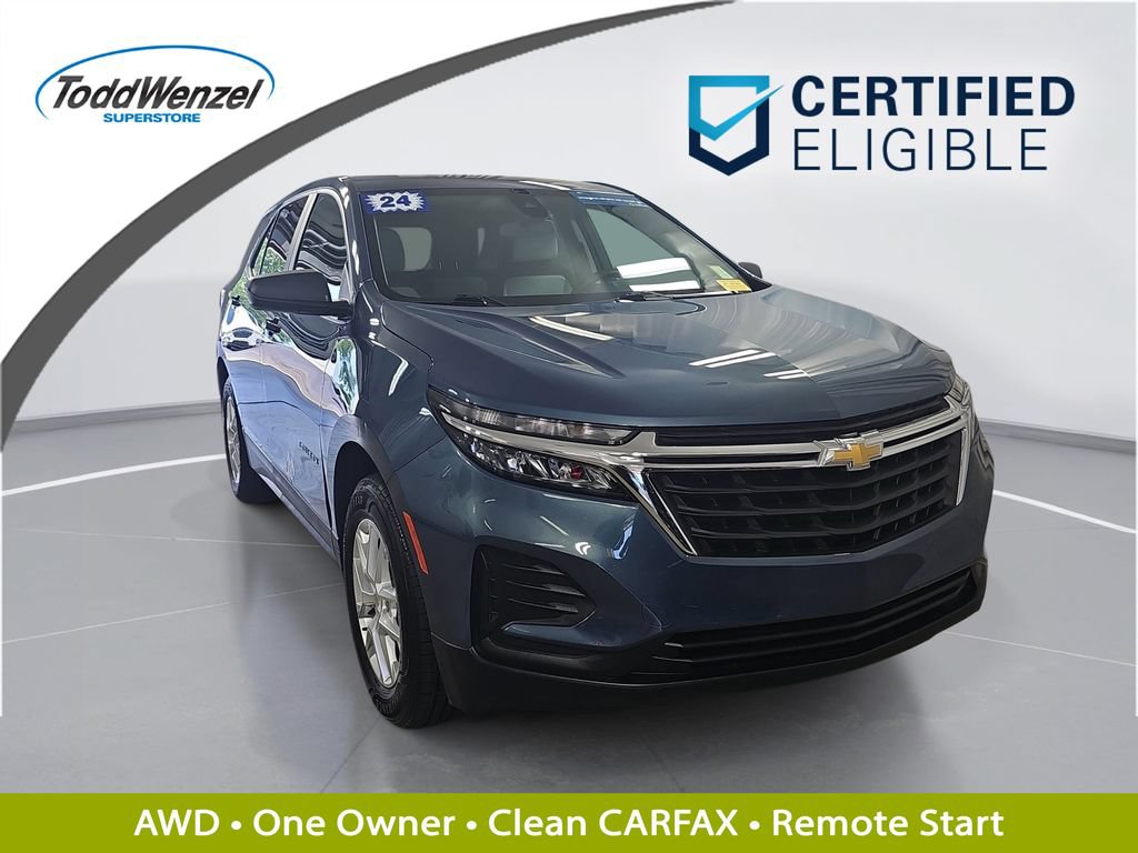 Certified 2024 Chevrolet Equinox LS w/ LS Convenience Package AWD/4WD image 1