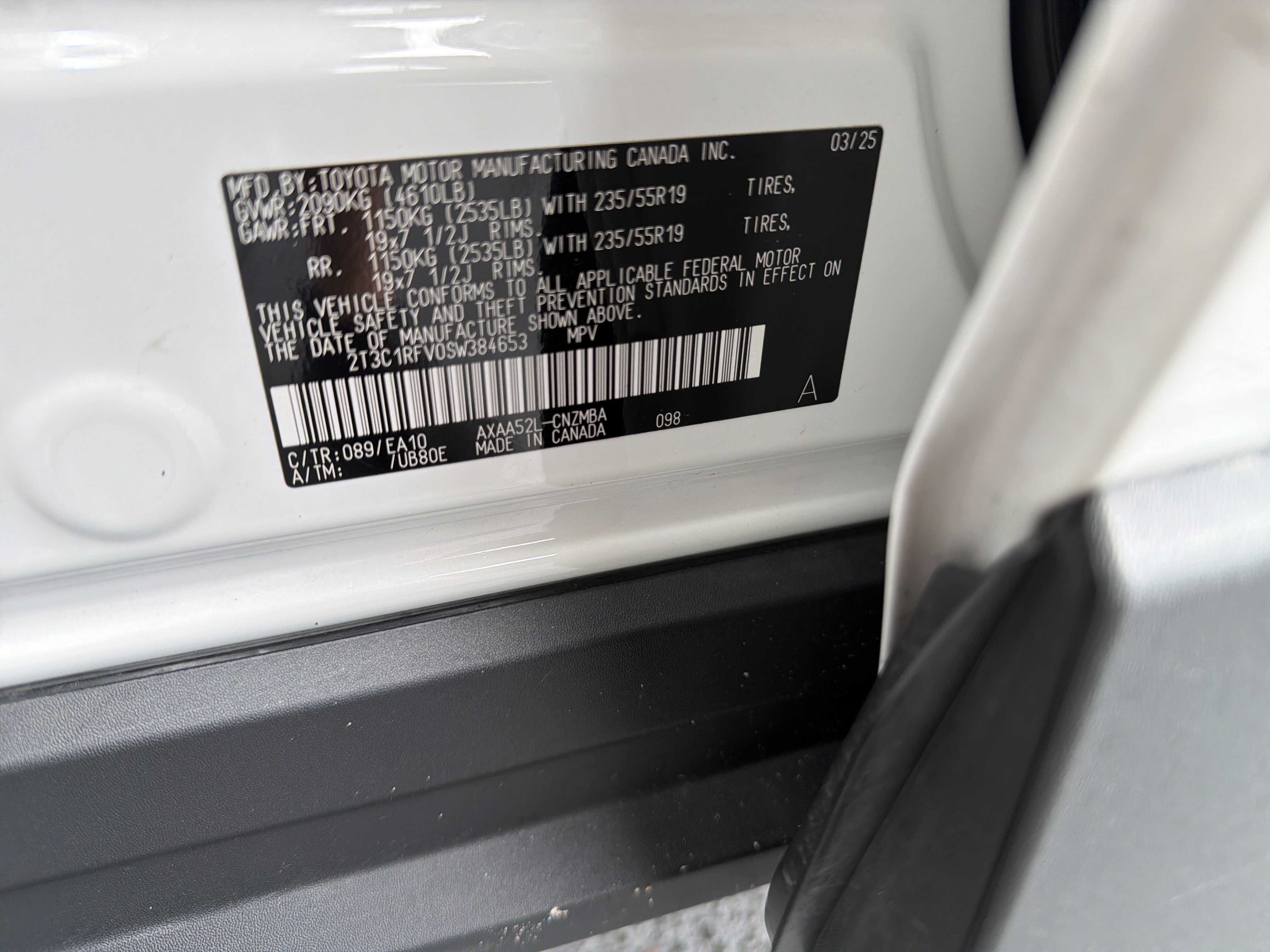 Used 2025 Toyota RAV4 XLE Premium w/ Weather Package FWD image 45