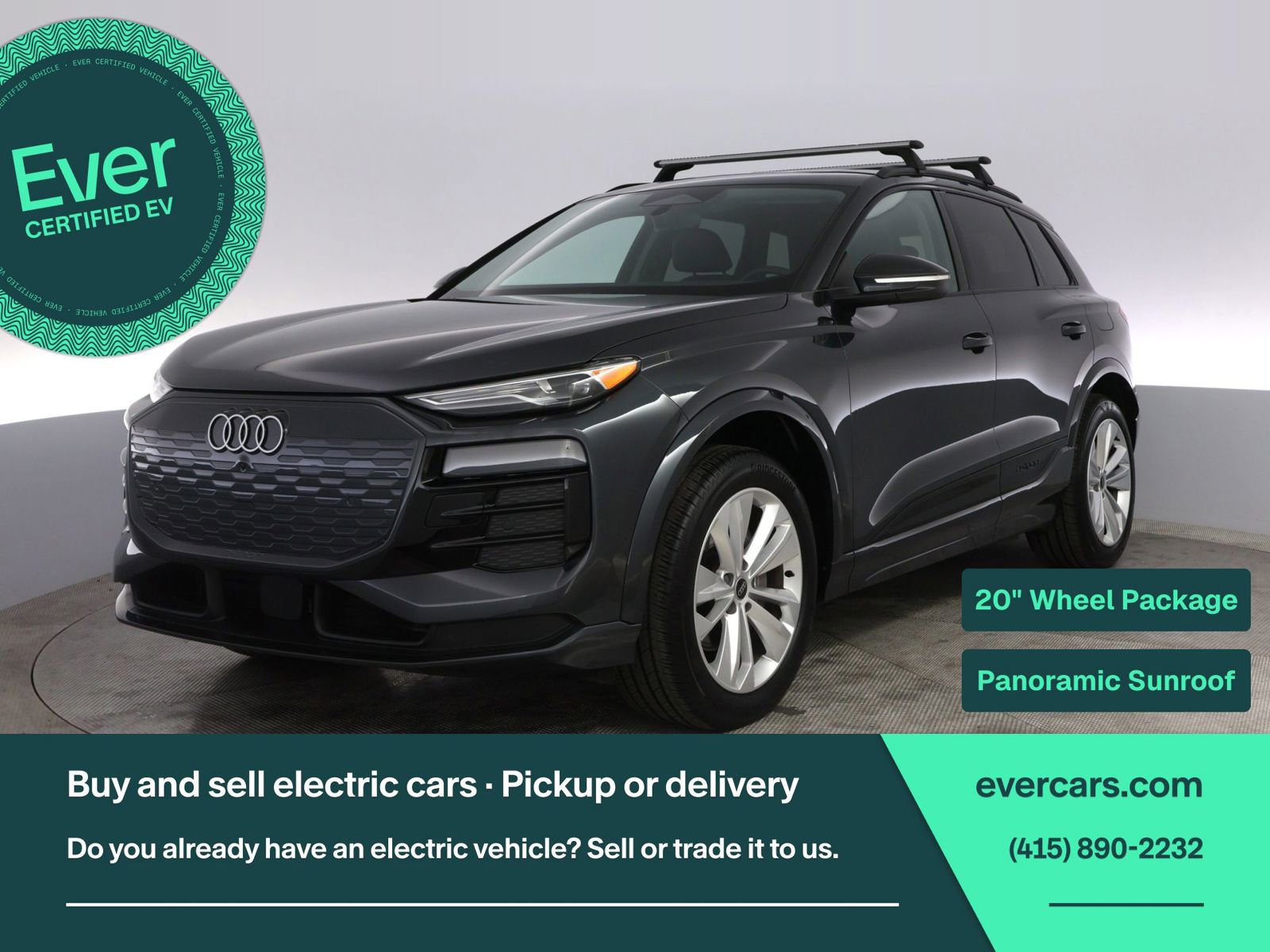 Used 2025 Audi Q6 e-tron Premium w/ Convenience Package image 1