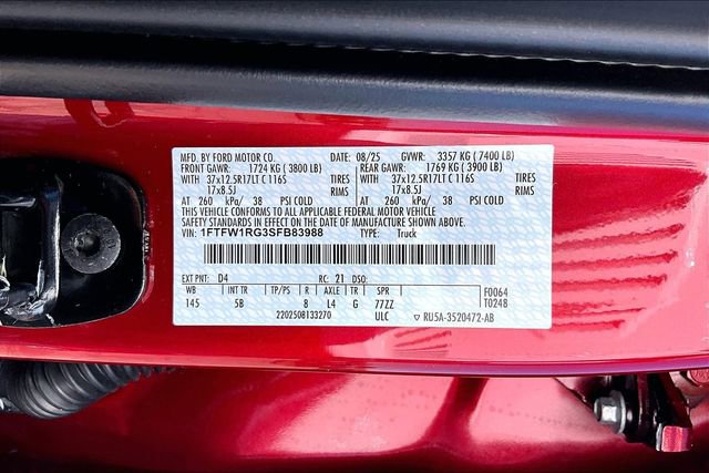 New 2025 Ford F150 Raptor image 13