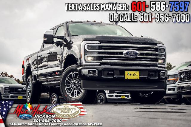 New 2026 Ford F350 Platinum w/ Platinum Plus Package