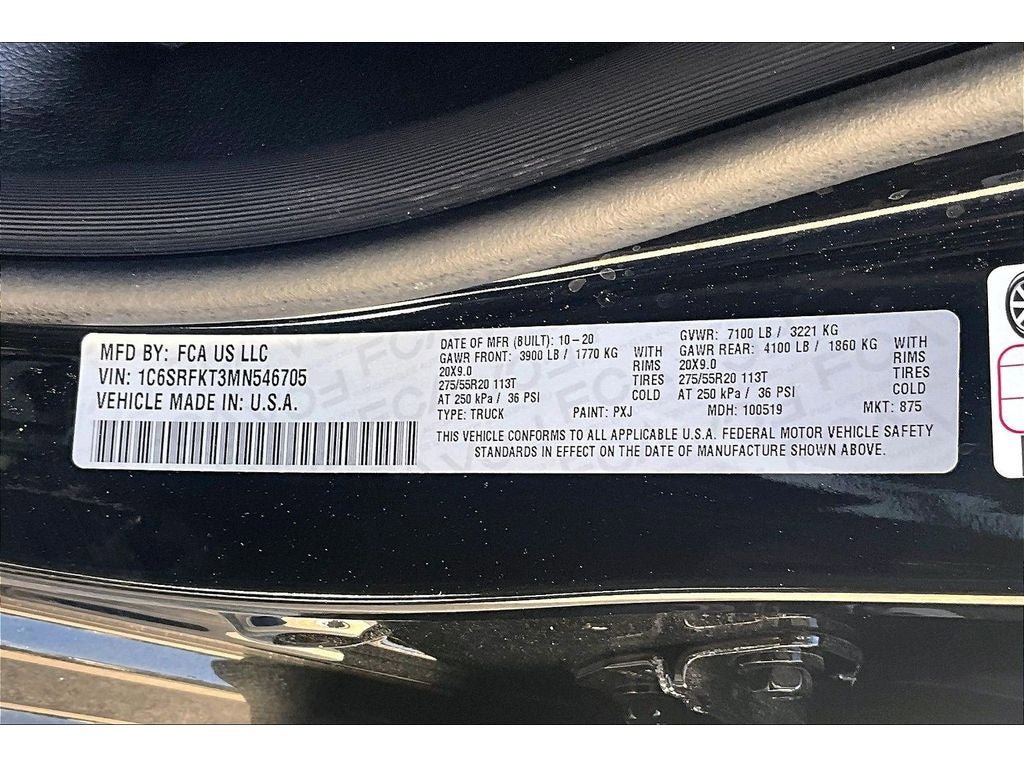 Used 2021 RAM 1500 Limited AWD/4WD image 37