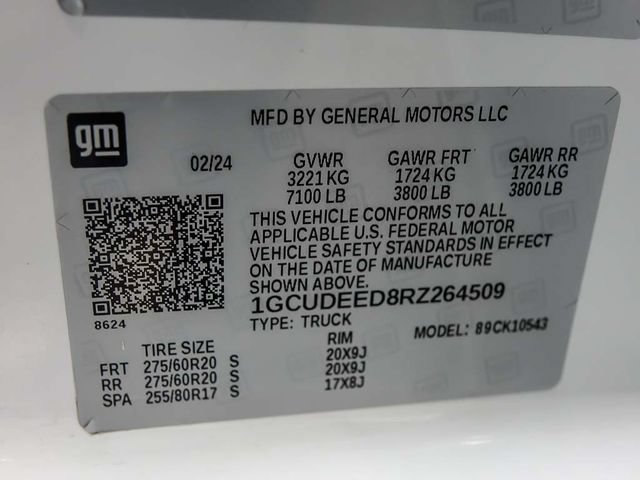 Certified 2024 Chevrolet Silverado 1500 RST w/ Convenience Package II AWD/4WD image 33