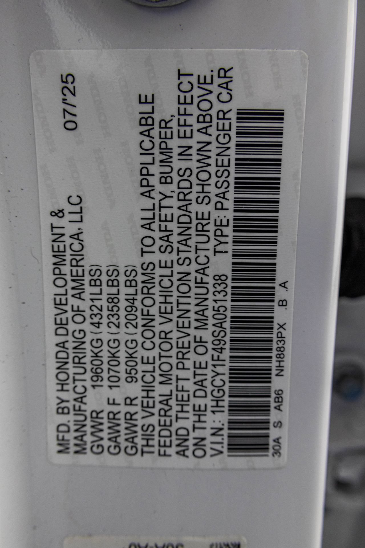 Used 2025 Honda Accord SE image 52