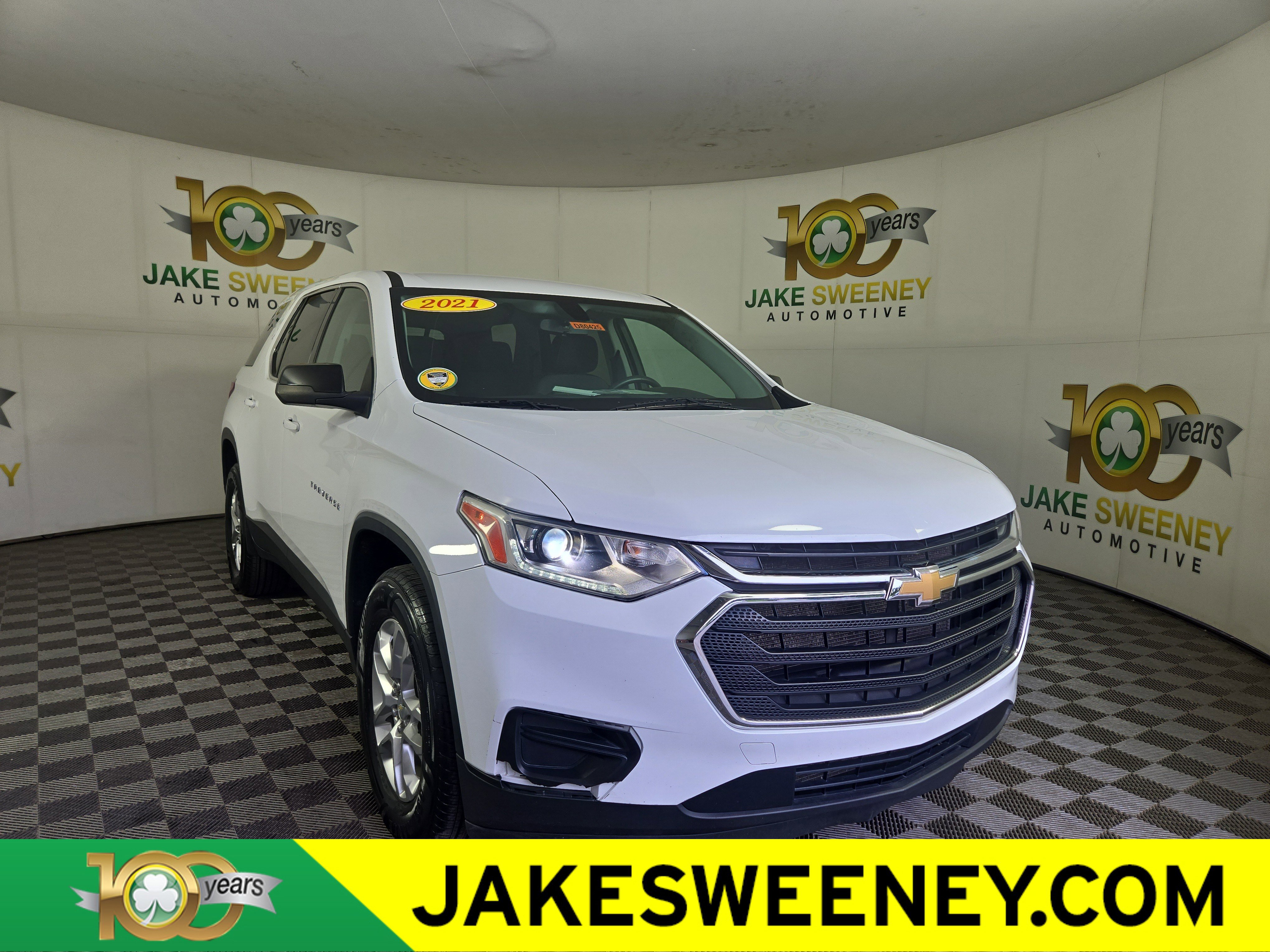 Certified 2021 Chevrolet Traverse LS