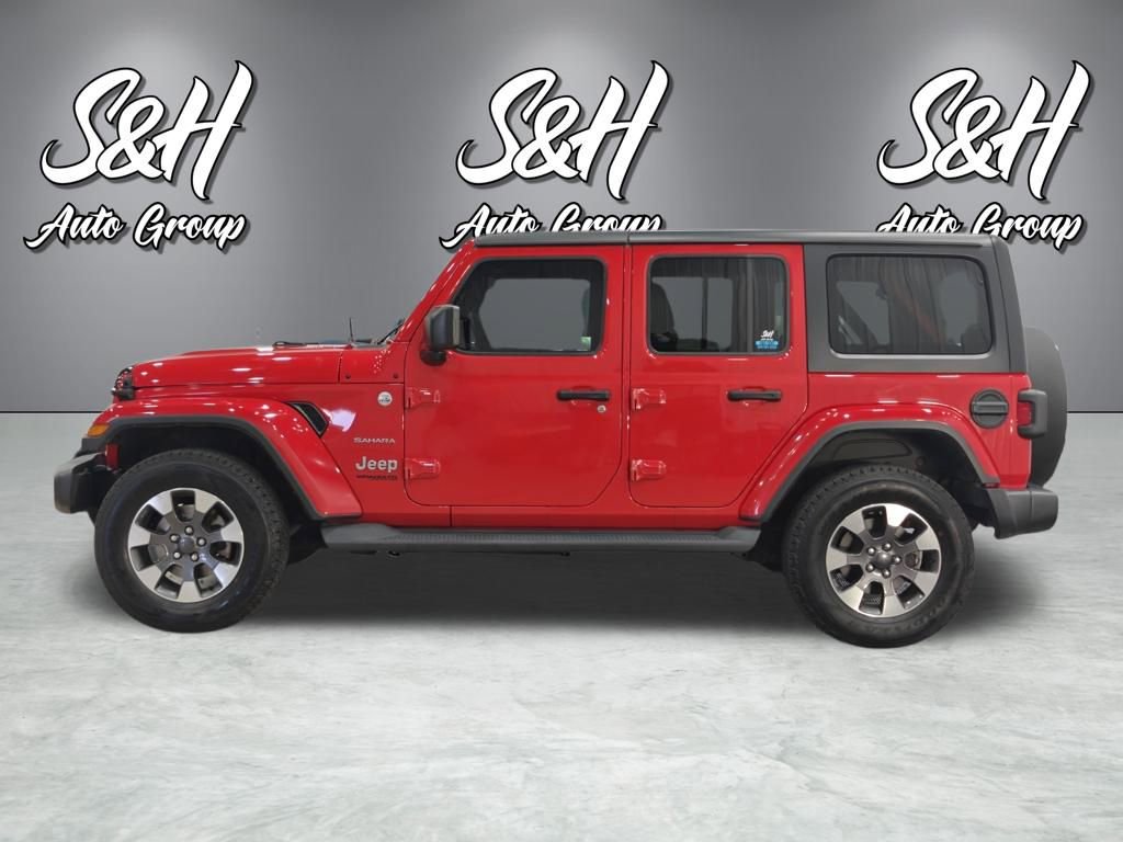 Used 2021 Jeep Wrangler Unlimited Sahara w/ Uconnect 4C Nav & Sound Group image 17