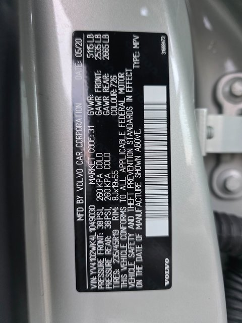 Used 2020 Volvo V60 T5 Cross Country image 30