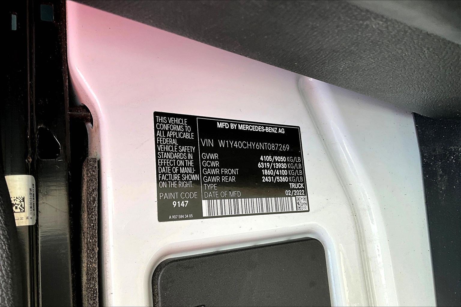 Used 2022 Mercedes-Benz Sprinter 2500 image 14