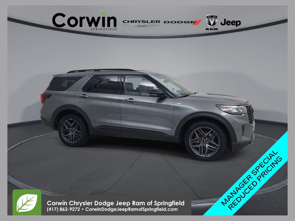 Used 2025 Ford Explorer ST-Line w/ ST-Line Street Pack AWD/4WD 360° Tour