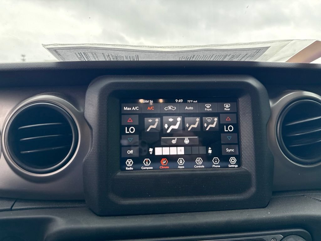 Used 2020 Jeep Gladiator Sport w/ Quick Order Package 24S AWD/4WD image 10