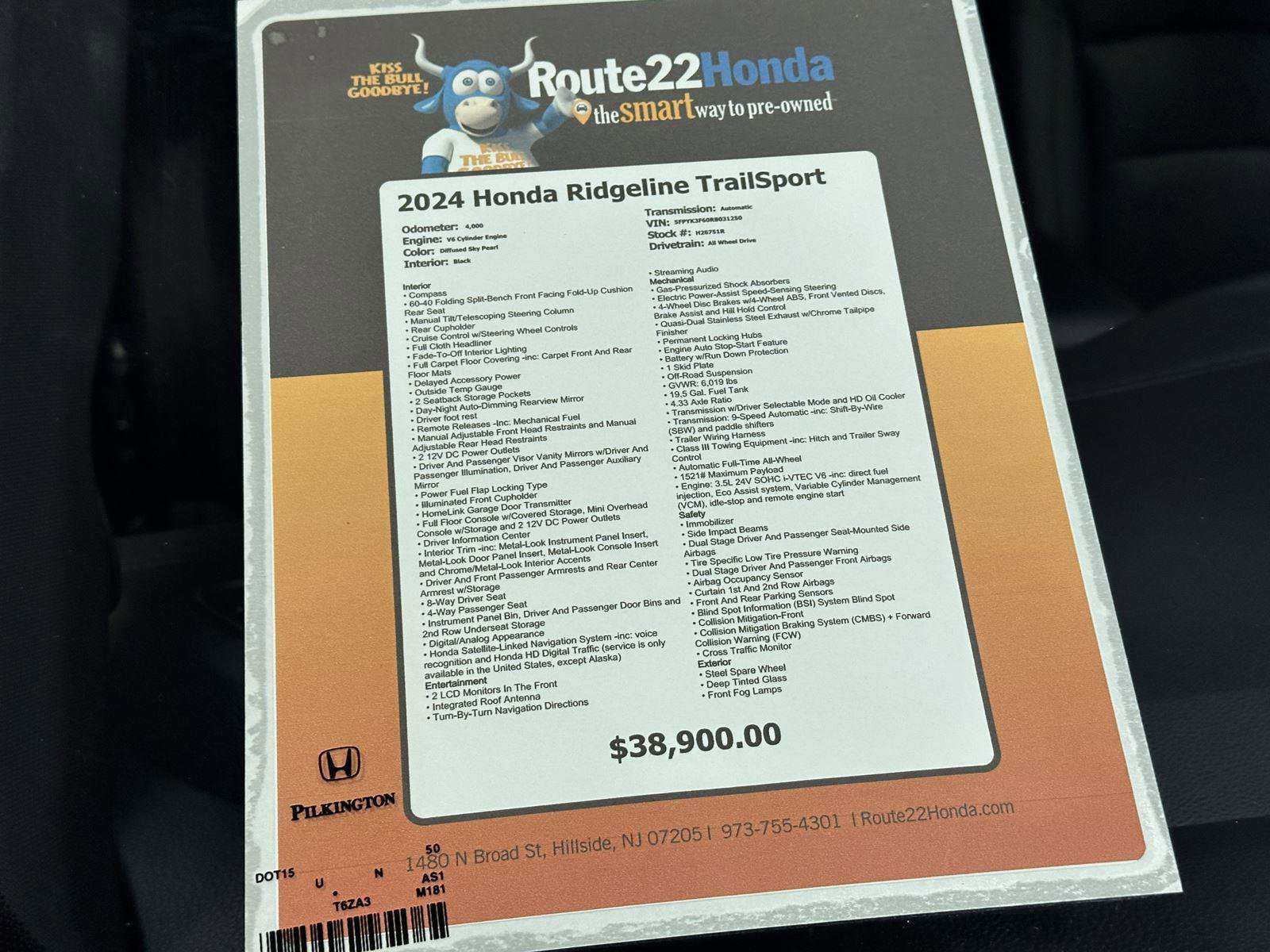 Used 2024 Honda Ridgeline TrailSport image 40