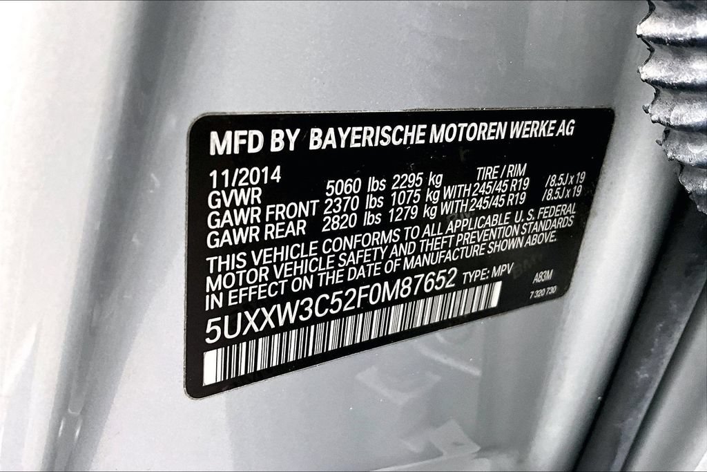 Used 2015 BMW X4 xDrive28i AWD/4WD image 19