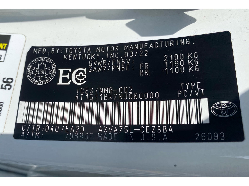 Used 2022 Toyota Camry SE image 17