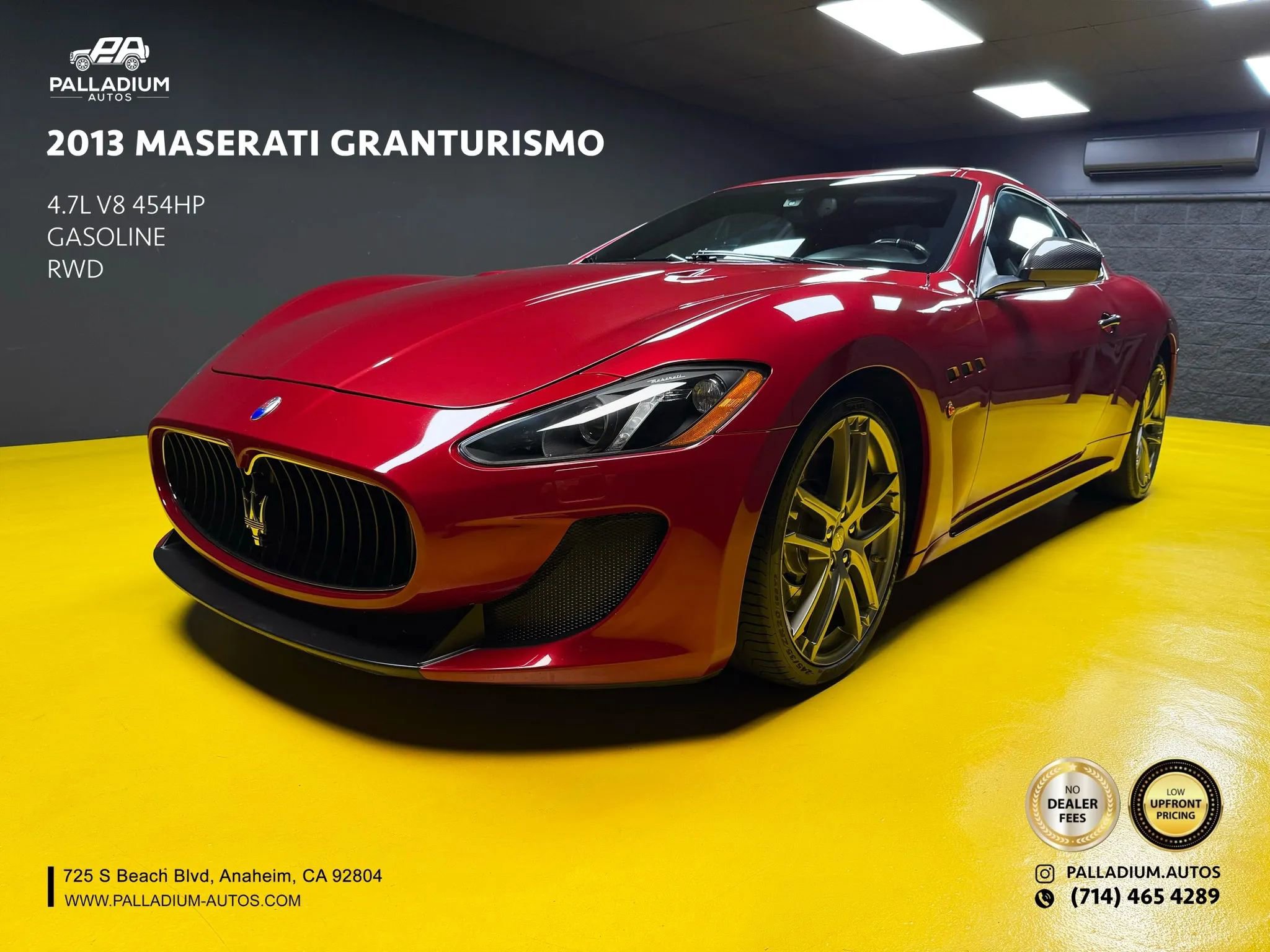 Used 2013 Maserati GranTurismo MC RWD image 1