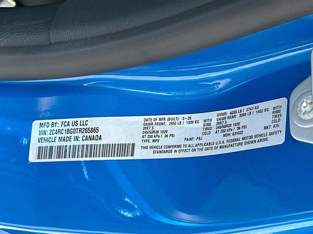 New 2026 Chrysler Pacifica Select w/ S Appearance Package FWD image 21