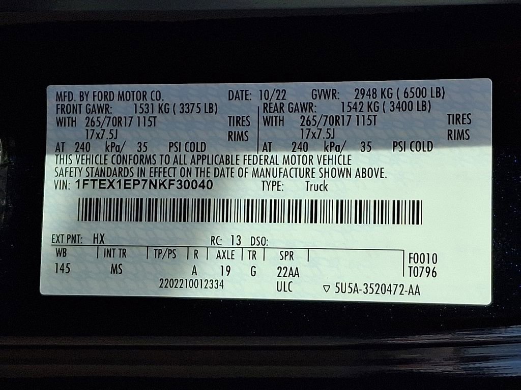 Certified 2022 Ford F150 XLT image 26