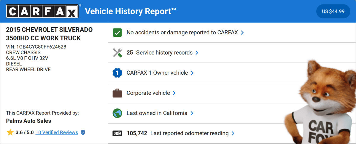 Used 2015 Chevrolet Silverado 3500 W/T w/ WT Convenience Package image 2