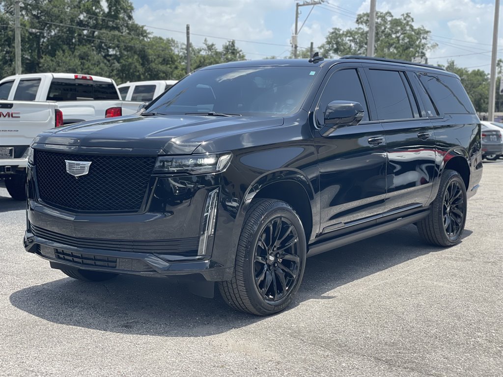 Used 2021 Cadillac Escalade ESV Sport w/ Driver Assist Tech Package AWD/4WD image 21